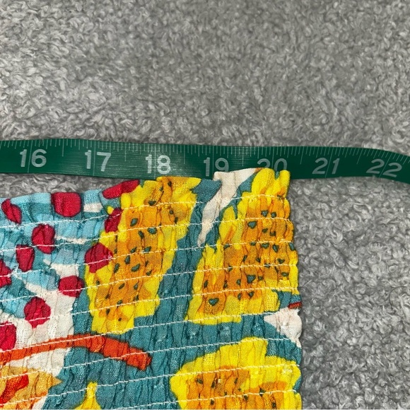 Christian Siriano Yellow Orange Maxi Wide Leg pants - Picture 5 of 9